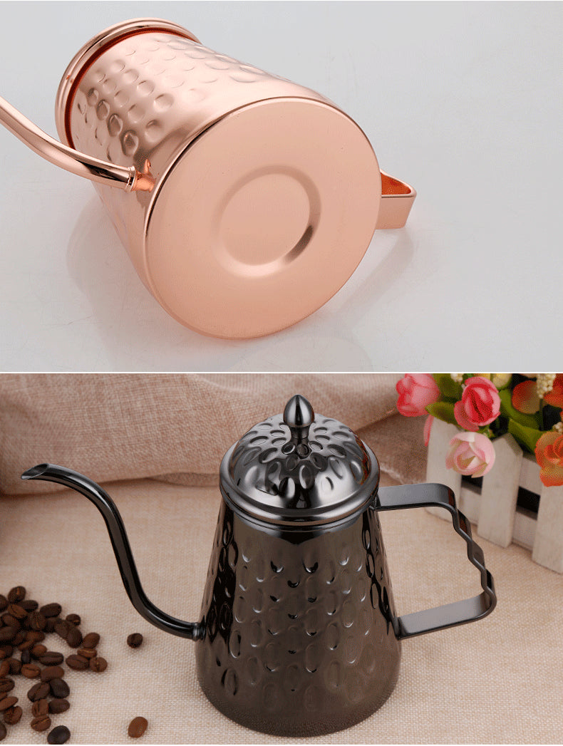 Gooseneck Coffee Kettle Stainless Steel Pour Over 650ML Coffee Drip Kettle  Pot