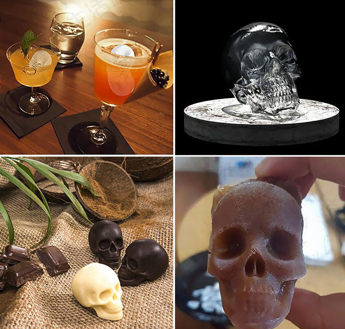 3D Skulls Ice Tray | Your Magic Mug