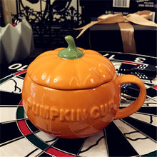 Funny Pumpkin Cup with Lid