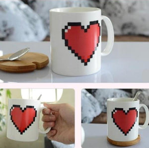 Pixelated Heart | Your Magic Mug