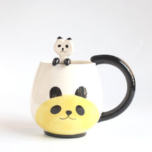 Hand-painted Panda Mug and Spoon