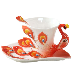 Peacock Porcelain Kit | Your Magic Mug