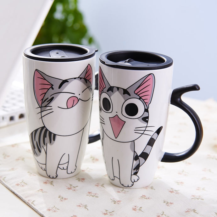 Cute Cat Portable Mugs