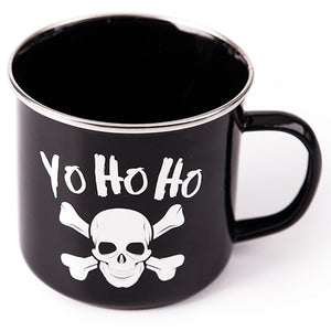 Pirate's Skeleton Enamel Mug | Your Magic Mug