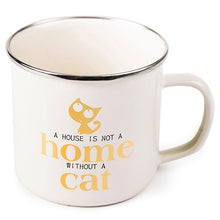 Cute Cat Enamel Mug | Your Magic Mug