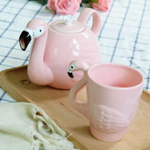 Flamingos Tea Set