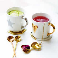 Glitter Heart & Shining Star Collection Porcelain Mugs | Your Magic Mug