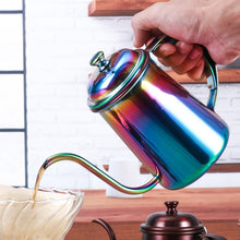 Pour-Over Goose-neck Coffee Pot & Lid