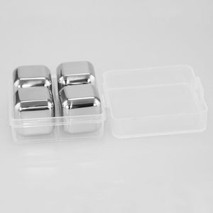 Stainless Steel Whisky Stones + Storage Box