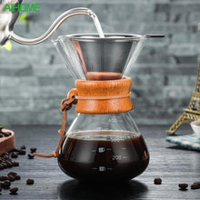 Glass & Stainless Pour-Over Coffee Maker | Your Magic Mug