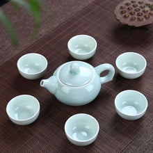 Chinese Celadon Tea Sets - 7 Pieces | Your Magic Mug