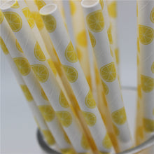 Pineapple Paper Straws 25pcs/lot