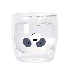 Lovely Pandas & Friends Double Wall Glass