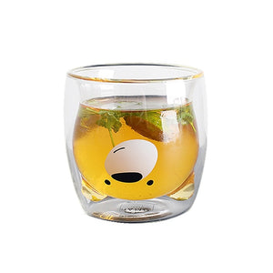 Lovely Panda Double Wall Glass | Your Magic Mug