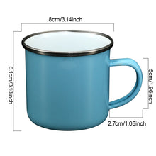 Blue Enamel Cup