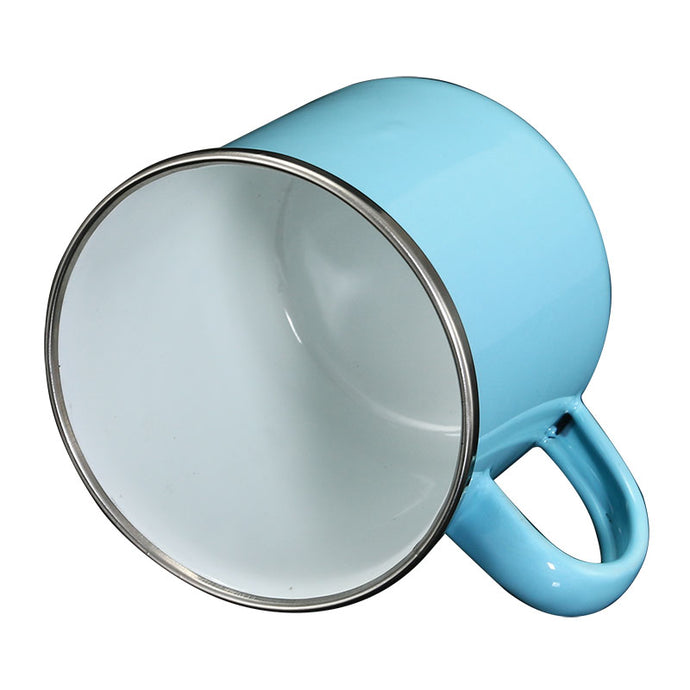 Blue Enamel Cup