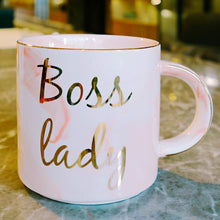 Boss Lady - Chic Gold & Marble Mug