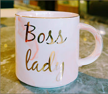 Boss Lady - Chic Gold & Marble Mug