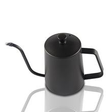Black Pour-Over Goose-neck Coffee Pot & Lid | Your Magic Mug