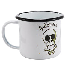 Halloween & SHalloween & Skull Enamel Mug | Your Magic Mugkull Enamel Mug | Your Magic Mug