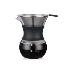 Glass & Stainless Pour-Over Coffee Maker