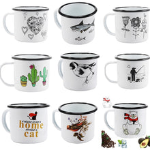 Enamel Mugs - Animals & Plants Collection