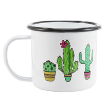 Enamel Mugs - Animals & Plants Collection Cacti Cactus | Your Magic Mug