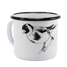 Enamel Mugs - Animals & Plants Collection Black Bird | Your Magic Mug