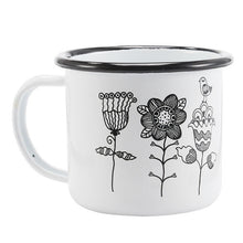Enamel Mugs - Animals & Plants Collection Flowers | Your Magic Mug