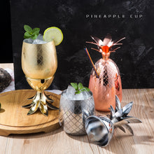 Metallic Pineapple Tumblers - Available in 3 different colors: Gold - Copper - Silver | Your Magic Mug