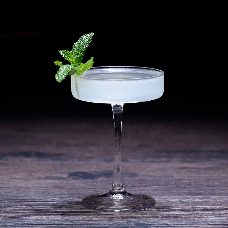Flat Cocktail Martini Glasses - Set of 4 – Your Magic Mug