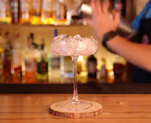 Flat Cocktail Martini Glasses - Set of 4