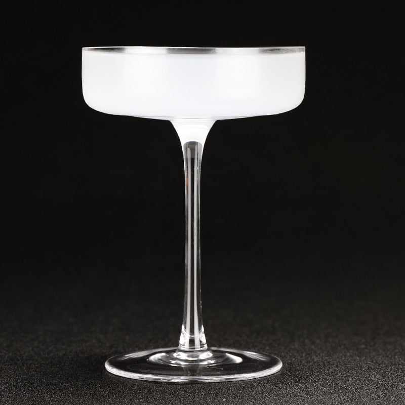 Flat Cocktail Martini Glasses - Set of 4 – Your Magic Mug
