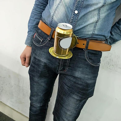 Drink-Holder Belt Buckle